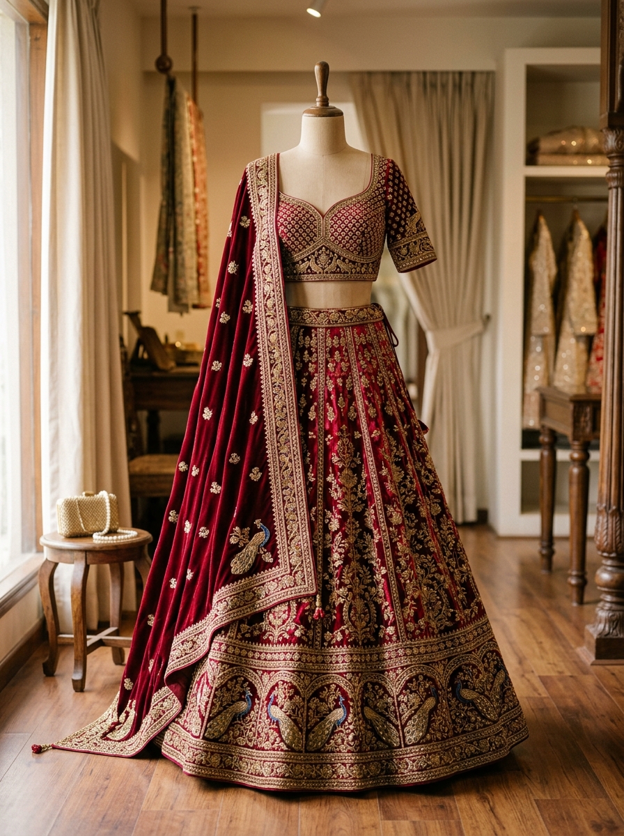 Sutrakale Lehengas — Bridal Architecture & Flares